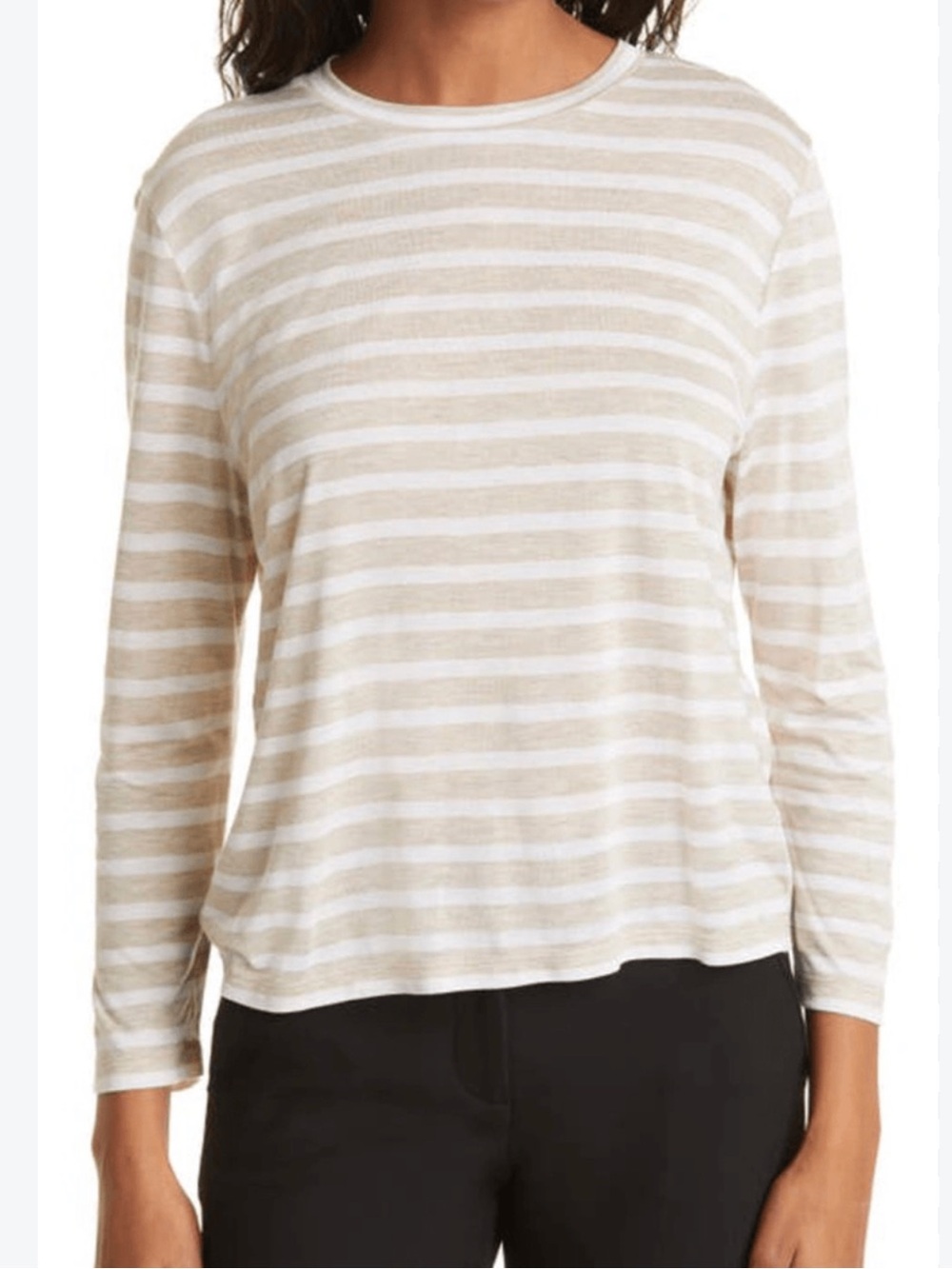 Vince Bracelet Sleeve Crewneck Tee Size Large